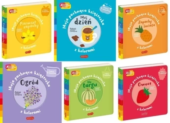 6x MOJA PACHNĄCA KSIĄŻECZKA OWOCE NA TARGU OGRÓD - Mr Iwi