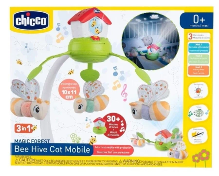Karuzela na łóżeczko pszczółki 3w1 - Chicco