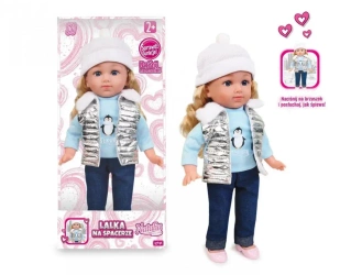 Lalka Natalia w srebrnej kamizelce 36cm - Artyk