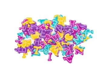 Naklejki z pianki alfabet 112szt - Brewis