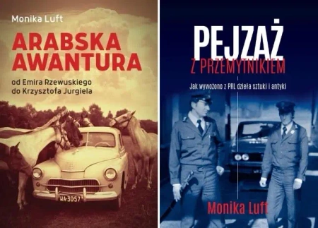 Arabska awantura + Pejzaż z przemytnikiem - Monika Luft