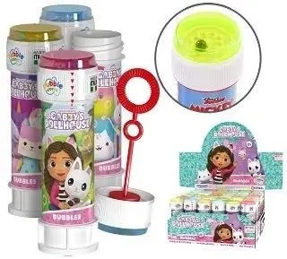 Bańki mydlane 60ml Koci domek Gabby (36szt) - Artyk