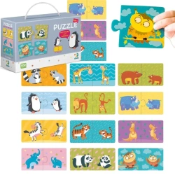 Puzzle 12x2 Mamy i dzieci - Dodo