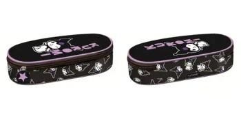 Piórnik saszetka z wewnętrzną klapką Kuromi black - ST-MAJEWSKI