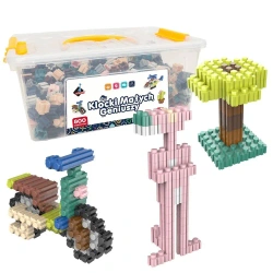 Klocki małych geniuszy konstrukcyjne 800 elementów - Askato