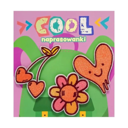 Naszywki/ naprasowanki na plecak cool. Serce - MCD