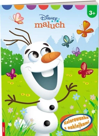 Disney Maluch. Kolorowanka z naklejkami - praca zbiorowa