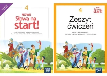NOWE Słowa na start! 4 Neon podręcznik+ zeszyt ćwicz. polski kl. 4 Nowa Era - Anna Klimowicz, Marlena Derlukiewicz