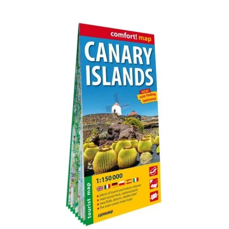 Comfort map Canary Islands 1:150 000 - praca zbiorowa