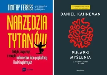 Narzędzia tytanów + Pułapki myślenia PAKIET 2 - Timothy Ferriss