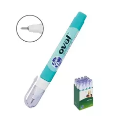 Korektor Oval metalowa końcówka ZIG-1000 (12szt) - Grand