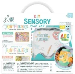 ABC Zestaw sensoryczny DIY świecący słoik - Glo Pals