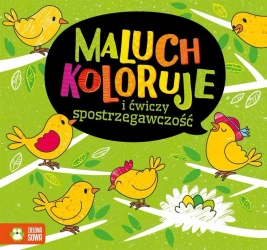 Maluch koloruje i ćwiczy spostrzegawczość - Natalia Berlik