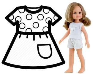 Ubranko piżama dla lalek 32cm - Paola Reina