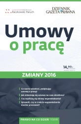 eBook Umowy o pracę - zmiany 2016 - Infor Biznes
