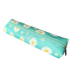 Piórnik szkolny młodzieżowy student jamnik Stokrotki Na Turkusie - EV-Corp