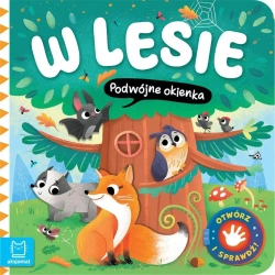 Otwórz i sprawdź! W lesie. Podwójne okienka - Agnieszka Bator