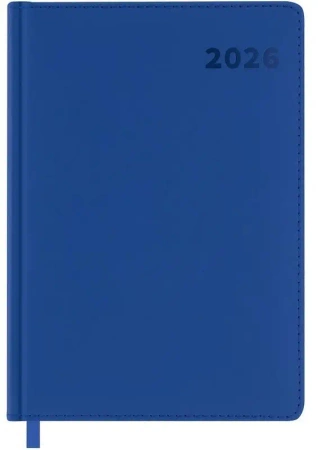 Kalendarz książkowy 2026 A4 niebieski EASY - Easy Stationery