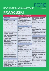 Błyskawicznie podróże francuski PONS - Opracowanie zbiorowe
