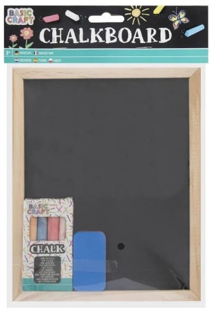 Mini tablica kredowa + kredy - Grafix