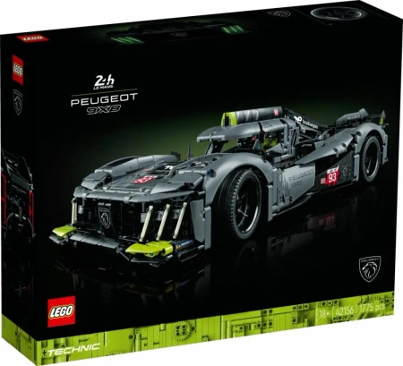 Technic 42156 PEUGEOT 9X8 24H Le Mans Hybrid Hypercar - LEGO