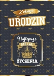 Karnet Urodziny dla niego - Armin Style