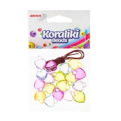 Koraliki do nawlekania serca - Brewis
