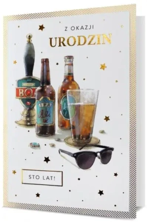 Karnet B6 Urodziny - Pan Dragon