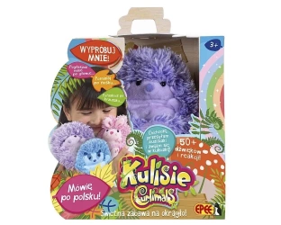 Kulisie - plusz interaktywny fioletowy Jeżyk - EPEE