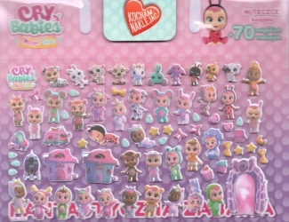 Cry babies. Kocham naklejać - praca zbiorowa