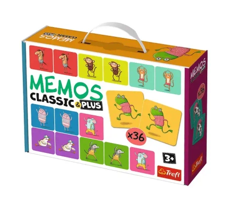GRA Memos classic&plus Ruch i dźwięk wer. ukraińska 02271 - Trefl PAP
