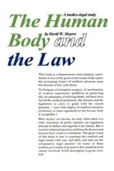 Human Body and the Law - David Meyers