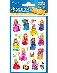 Naklejki papierowe - Księżniczki - Zdesign