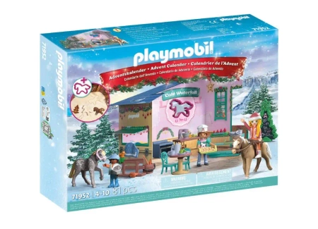 Playmobil Świąteczne wypieki w kawiarni jeździeckiej 71952