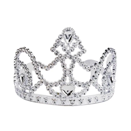 Tiara księżniczki srebrna - Arpex