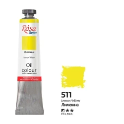 Farba olejna lemon yellow 511 45ml - Rosa