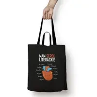 Torba bawełniana - Mam serce literackie - Molom