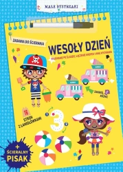 Małe bystrzaki. Zadania do ścierania. Wesoły dzień - praca zbiorowa