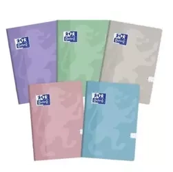 Zeszyt A5/60K linia Touch Pastel (5szt) - Oxford