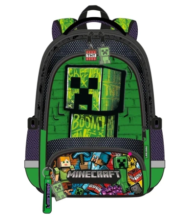 Plecak dwukomorowy 42 cm Minecraft MC00050 - Kids Euroswan