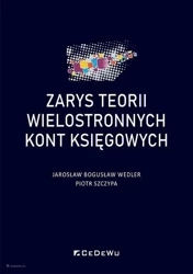 Zarys teorii wielostronnych kont księgowych - Jarosław Bogusław Wedler, Piotr Szczypa