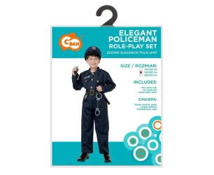 Strój dla dzieci Elegancki Policjant rozm. 120/130 - Godan