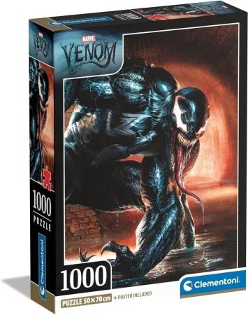 Puzzle 1000 Compact Marvel Venom - Clementoni