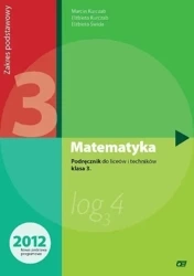 Matematyka LO 3 Podręcznik Zakres podstawowy OOP - Marcin Kurczab, Elżbieta Kurczab, Elżbieta Świda