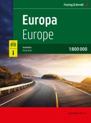 Europa Atlas samochodowy 1:800 000