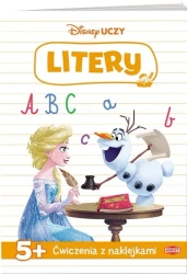 Disney Uczy. Kraina Lodu - Ćwiczenia Litery - praca zbiorowa
