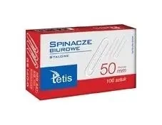 Spinacze biurowe 50mm 100szt. GS140-D - Tetis