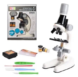 Mikroskop z akcesoriami - SWEDE