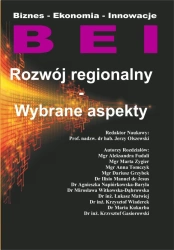 eBook Rozwój regionalny - Wybrane aspekty - Praca zbiorowa