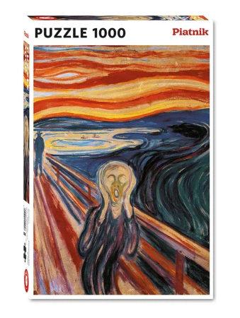 Puzzle 1000 Munch Krzyk - Piatnik